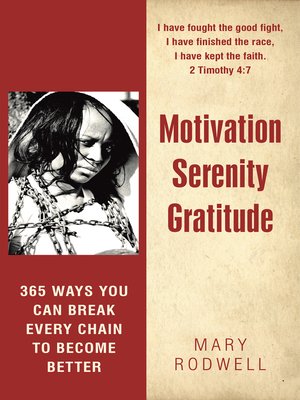 cover image of Motivation Serenity Gratitude